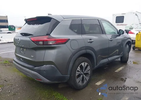 2021 Nissan Rogue Sv Fwd from USA, damaged, VIN 5N1AT3BA9MC790756